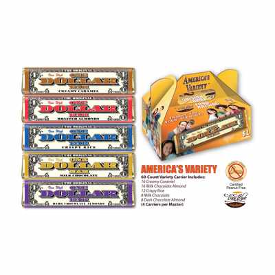 1 America S Variety Dollar Bars Chocolate Fundraising Com