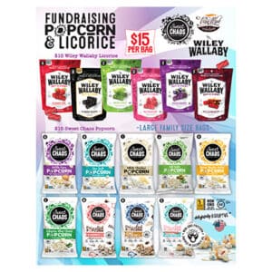 $15 Popcorn and Licorice