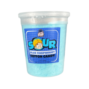 Sour Blue Raspberry Cotton Candy