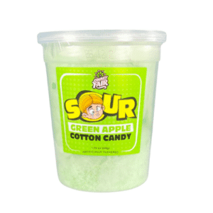 Sour Green Apple Cotton Candy
