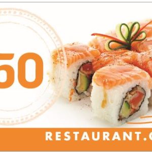 $50 Restaurant.com Gift Card