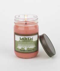 Earth Pumpkin Spice Pie Candle