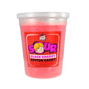 Sour Black Cherry Cotton Candy