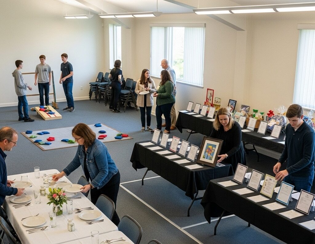 Church youth fundraising events that can scale up or down based on team size and goals.