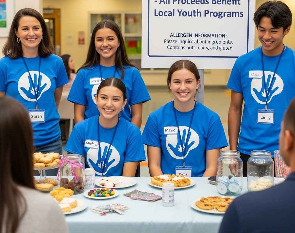 Safe and inclusive youth fundraiser with clear communication and adult supervision.