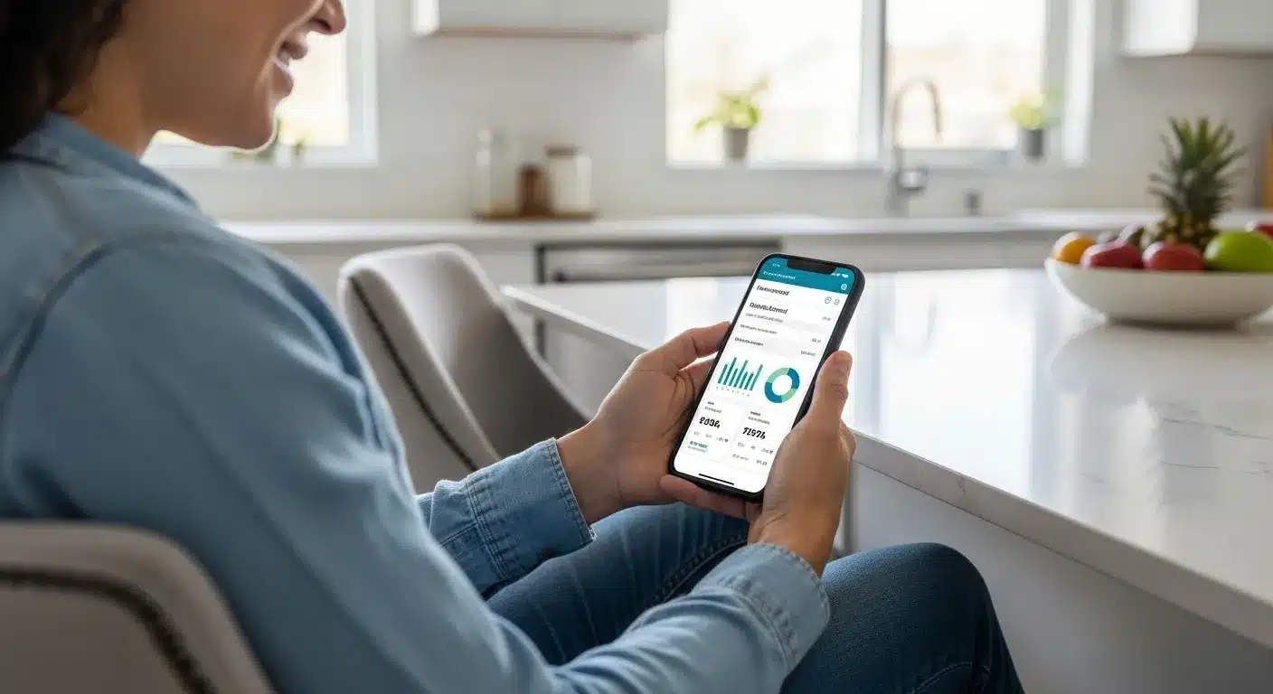 Parents and coach planning soccer fundraiser schedule at home