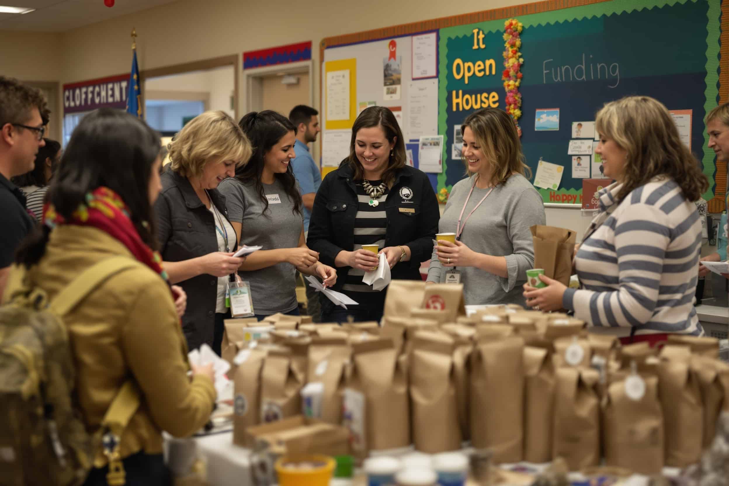 Coffee fundraisers for schools and parent groups