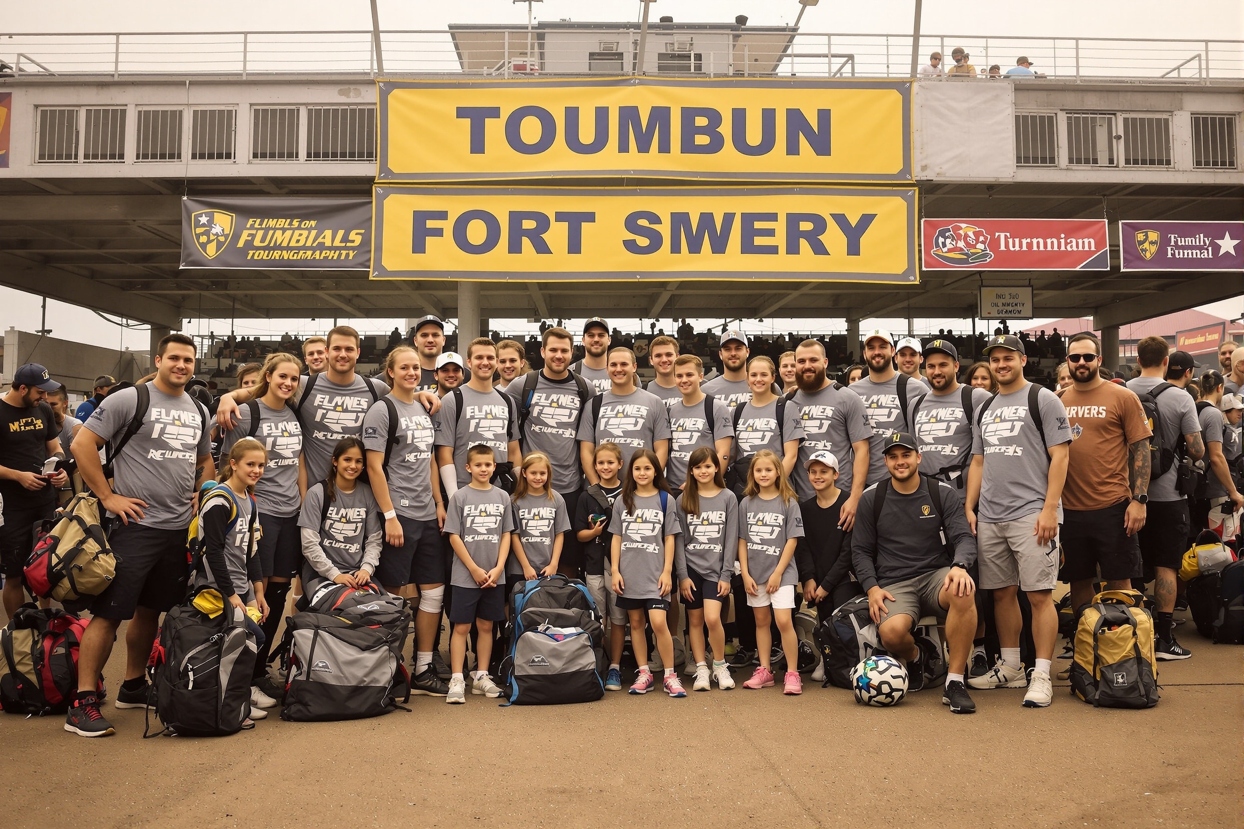 League and club sports apparel fundraisers